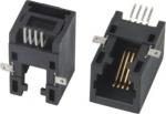 SMT Modular Jack RJ9/RJ10/RJ22 