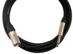 Microphone Cable (Mono Plug To XLR Plug)