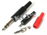 2.5mm Stereo Plug & 3.5mm Stereo Plug & 6.3mm Stereo Plug