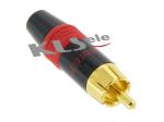 Gold RCA Phono Plug