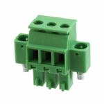 3.50mm & 3.81mm Male Pluggable terminal block With Fixed hole