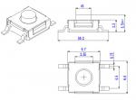 SMT Tactile Switch (Water-proof)