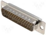 HDB 3 Row D-SUB Connector,Simple Solder Type,15P 26P 44P 62p Male Female