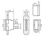 Inline Fuse Holder For Medium Automotive Fuse Blade