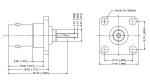 Panel Mount BNC Connector 