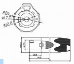 Loudspeaker Connector 4 Pole