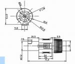 Loudspeaker Connector 4 Pole