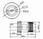 Loudspeaker Connector 4 Pole