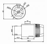 Loudspeaker Connector 8 Pole