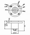 Speaker Connector 4 Pole