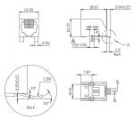 SMT Modular Jack RJ11/RJ12/RJ14/RJ25 