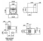 SMT Modular Jack RJ11/RJ12/RJ14/RJ25