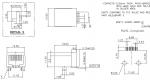 RJ45 SMT Modular Jack 