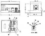 Modular Surface Jack RJ11/RJ12