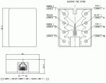 Telephone Splitter Box RJ45