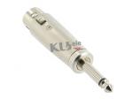 XLR to 1/4" Mono Plug