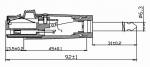 XLR to 1/4" Mono Plug