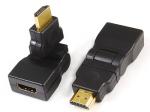 HDMI A male to HDMI A female adaptor,rotating 270?