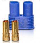 EC3 EC5 Male / Female Bullet Connectors Pre-Installed in Plastic Housing