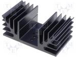 Extruded style heatsink for TO?3,TO-66,SOT-9