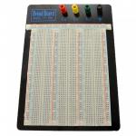 2390 Point Solderless Breadboard on aluminium backplate