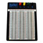 2390 Point Solderless Breadboard on aluminium backplate