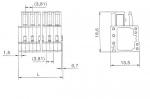 3.81mm Female MCS connectors (Fail-safe)