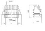 3.81mm Female MCS connectors (Fail-safe)