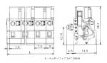 MCS 7.50mm female connector with spring-cage clamp