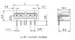 3.81mm Solder pin holder (fail-safe)