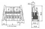 5.00mm Female MCS connectors