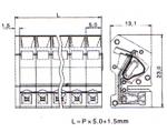 5.00mm Female MCS connectors