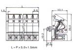 5.00mm Female MCS connectors