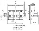 5.00mm Male MCS connectors