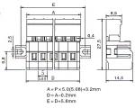 5.08mm Male MCS connectors