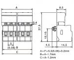 5.08mm Male MCS connectors