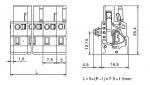 7.50mm Female MCS connectors