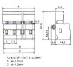 7.50mm Male MCS connectors