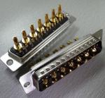 24W7 High current D-SUB Solder Female & Male