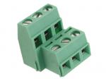 5.00mm & 5.08mm screw terminal block rising clamp