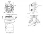 IP67 RJ45 Jack connector Quick Lock