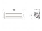 IP44 RJ45 Adapter Push Type