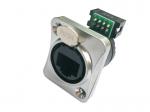 IP65 RJ45 Jack PUSH type