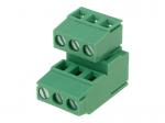 5.00mm & 5.08mm screw terminal block rising clamp