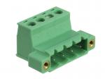 5.00mm & 5.08mm Plug terminal block With Fixed hole