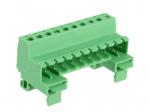 Din-Rail 5.08mm Plug terminal block 