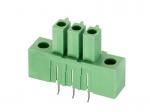 3.81mm Male Pluggable PCB terminal block With Fixed hole