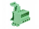 Din-Rail 5.08mm Plug terminal block 