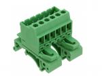 Din-Rail 5.08mm Plug terminal block 