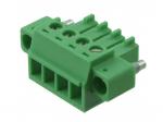 3.50mm & 3.81mm Male Pluggable terminal block With Fixed hole